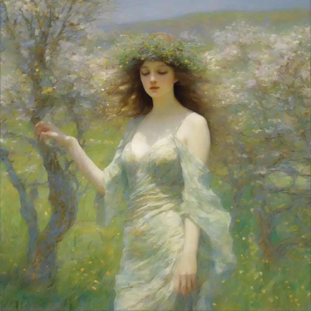 Springtime – Robert Lewis Reid